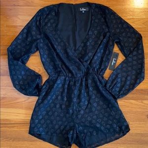 Long sleeve romper